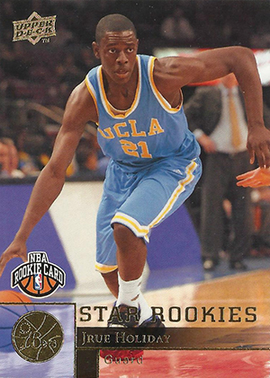 Jrue Holiday Cards - 2009-10 Upper Deck RC 2009 10 Upper Deck Jrue Holiday RC Image