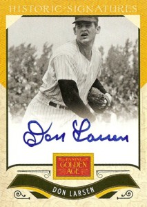 2012 Panini Golden Age Historic Signatures Don Larsen 213x300 Image
