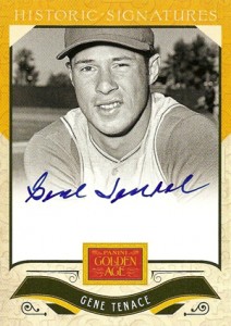 2012 Panini Golden Age Historic Signatures Gene Tenace 212x300 Image