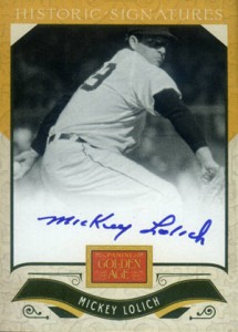 2012 Panini Golden Age Historic Signatures Mickey Lolich 215x300 Image