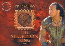 2002 Inkworks Scorpion King Pieceworks The Rock 2002 Inkworks Scorpion King Pieceworks The Rock 260x185 Image