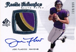 2008 SP Authentic Joe Flacco RC 260x181 Image