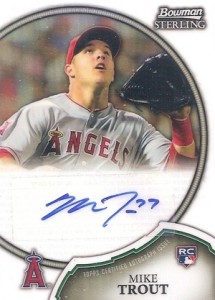 2011 Bowman Sterling Mike Trout Autograph 215x300 Image