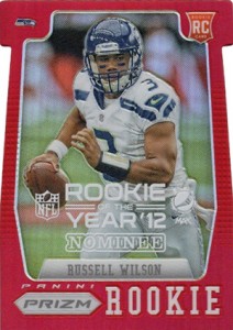 2012 Panini Contenders Pepsi Max Rookie of the Year Nominee Russell Wilson 212x300 Image