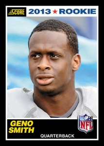 4-4_Rookie_Black 2013 Score Football Geno Smith 214x300 Image
