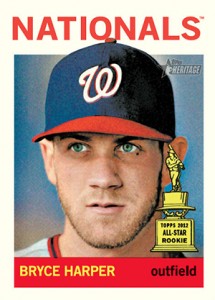 2013 Topps Heritage Bryce Harper 215x300 Image