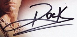The Rock Autograph The Rock Autograph 260x128 Image