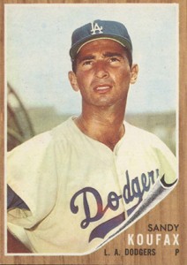 1962 Topps Sandy Koufax 1962 Topps Sandy Koufax 212x300 Image
