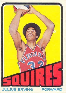 1972 73 Topps Julius Erving RC 212x300 Image