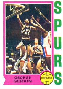 1974 75 Topps George Gervin RC 213x300 Image
