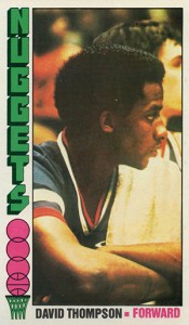 1976 77 Topps David Thompson RC 175x300 Image