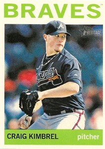 2013 Topps Heritage Baseball Action Variations Craig Kimbrel 211x300 Image